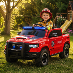 Coche de Bomberos RAM 1500 RHO 12v Coche de Bomberos RAM 1500 RHO 12v