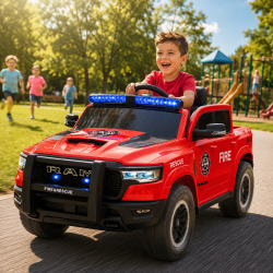 Coche de Bomberos RAM 1500 RHO 12v Coche de Bomberos RAM 1500 RHO 12v